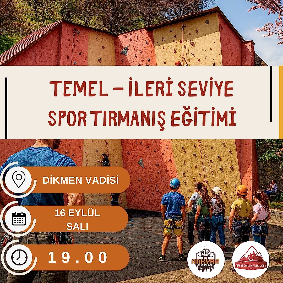 Dikmen Vadisi Spor Tırmanış Eğitimi kapak görseli
