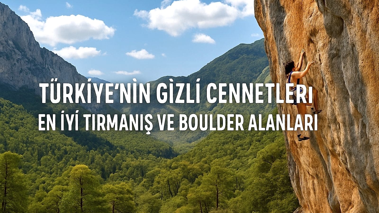 Türkiye'nin Gizli Cennetleri: En İyi Tırmanış ve Boulder Alanları